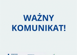 Grafika Ważny Komunikat