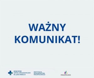 Grafika Ważny Komunikat