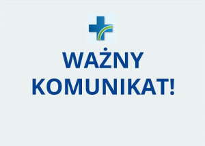 Grafika ważny komunikat