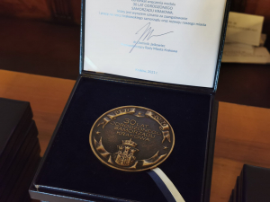 Medal 30 lat Odrodzonego Samorzadu Krakowa