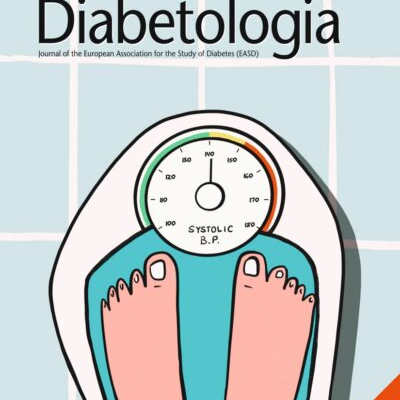 Kolorowa okładka magazynu Diabetologia