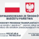 Szaro-czarna grafika informująca o dofinansowaniu z budżetu państwa.