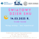 Grafika informująca o światowym dniu snu.