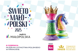 Święto Małopolski 2025 kolorowa grafika.