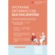 Grafika w pomarańczowych kolorach informująca o badaniach klinicznych.