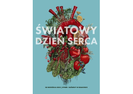 Światowy Dzień Serca grafika przedstawiająca kształt serca.