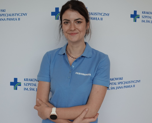 mgr Agata Łukasik na białym tle