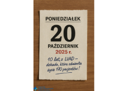 Grafika przedstawiająca kartkę z kalendarza.