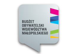 Kolorowa grafika Budżet Obywatelstwa Małopolskiego.