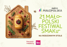 Grafika Festiwal Smaku z Małopolsce.