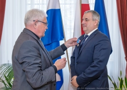Stanisław Kracik i prof. Janusz Konstanty-Kalandyk.