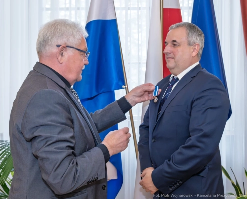 Stanisław Kracik i prof. Janusz Konstanty-Kalandyk.